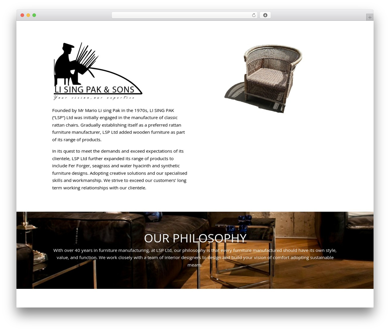 Divi WordPress theme - lspnsons.com