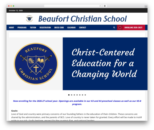 MoreNews newspaper WordPress theme - beaufortchristianschool.org