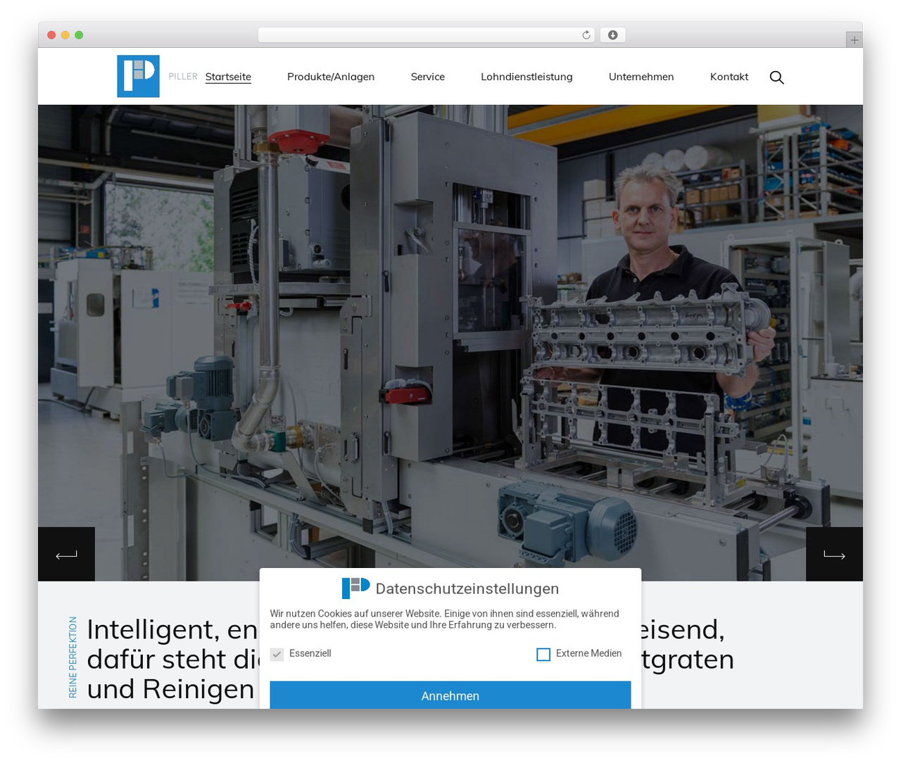 Stal theme WordPress - piller-online.com
