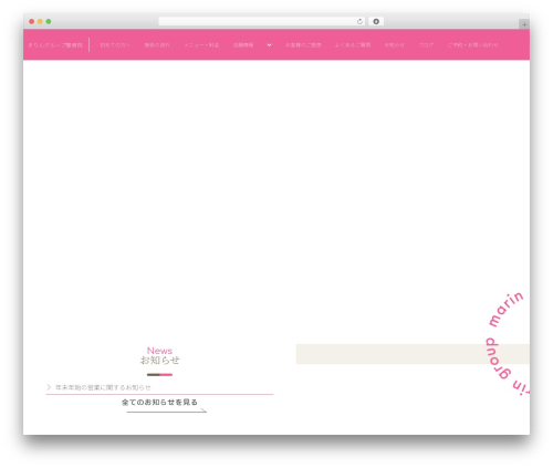 teppan WordPress theme - marin-seikotsuin.com