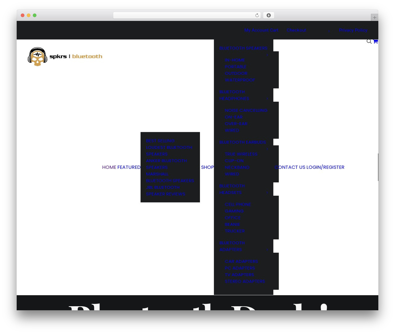 Uncode WordPress ecommerce theme - speakersbluetooth.com Uncode WordPress ecommerce theme - speakersbluetooth.com
