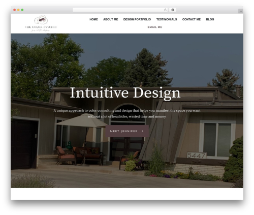 WordPress theme Thrive Theme Builder - thecolorpsychic.com