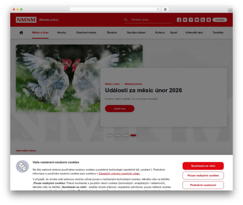 Dynamic cookies bar pro WordPress plugin - policie.nmnm.cz