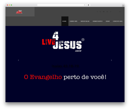 WordPress theme WP Suarez - soboasnovas.com.br