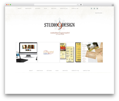 WordPress website theme Market Theme - studio-nine-design.com