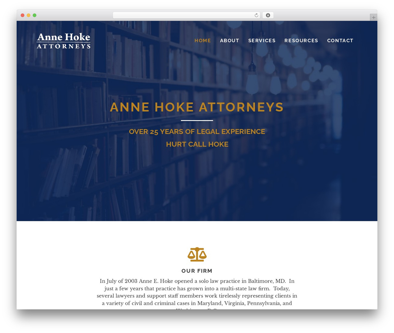Beaver Builder Theme WordPress theme - annehokelaw.com