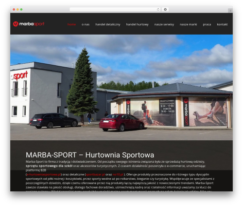 Cherry Framework WP theme - marba-sport.pl