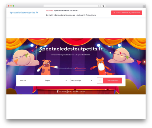 Dlist core WordPress plugin - spectacledestoutpetits.fr