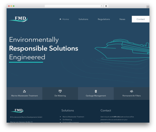 FMD WordPress theme - fmdltd.com