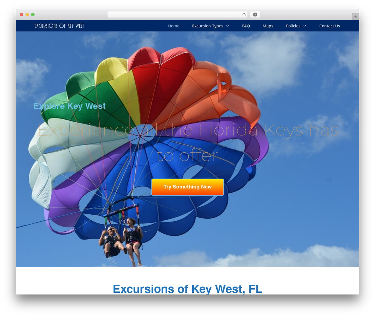 GeneratePress theme WordPress - excursionsofkeywest.com