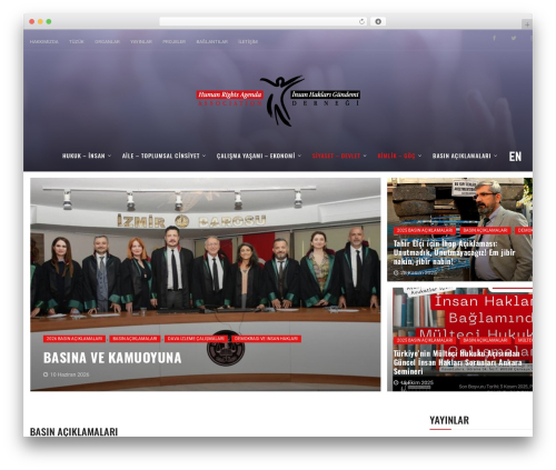 Nerubian WordPress theme - rightsagenda.org