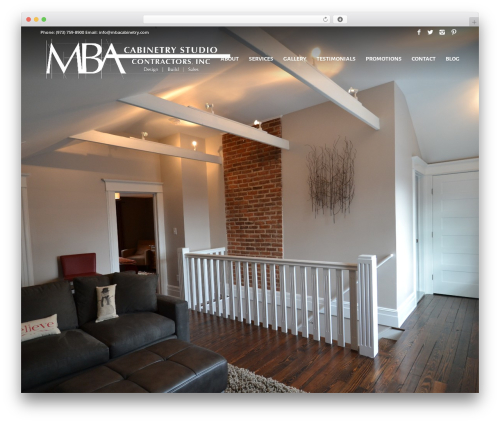 Theme WordPress theme - mbacabinetry.com