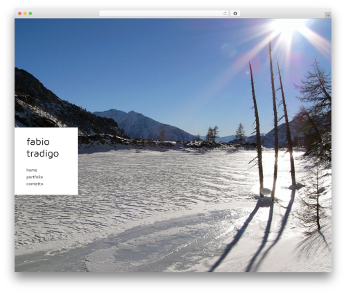WordPress theme Klix - fabiotradigo.it