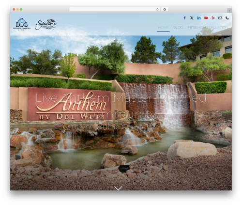 Avada WP theme - anthemrealestatelistings.com