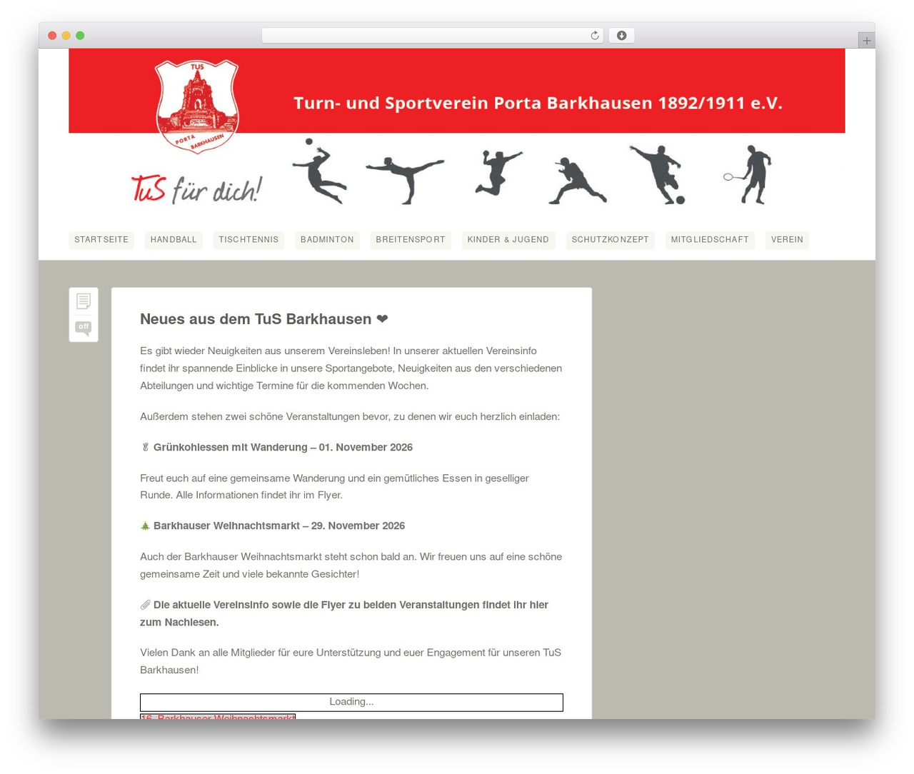 Bugis theme WordPress - tus-barkhausen.de