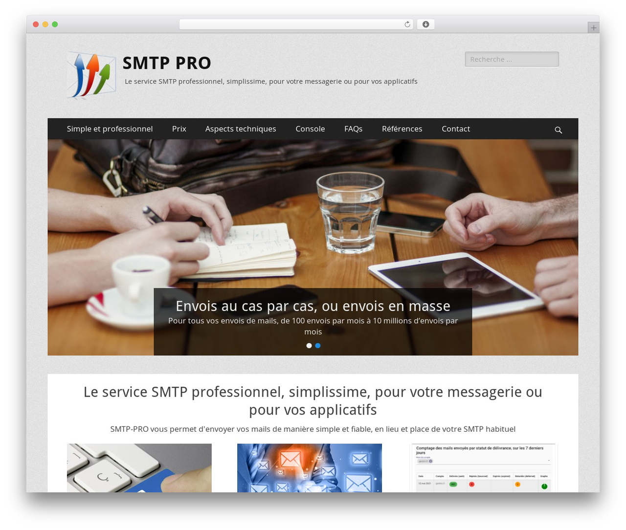 Catch Responsive WordPress theme - smtp-pro.com