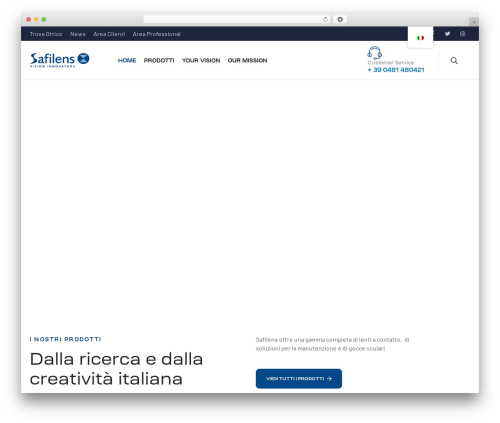 Editech WordPress theme - safilens.com