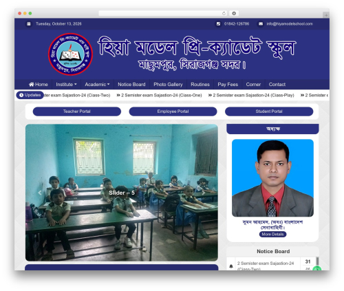InfoEdu WordPress theme - hiyamodelschool.com InfoEdu WordPress theme - hiyamodelschool.com