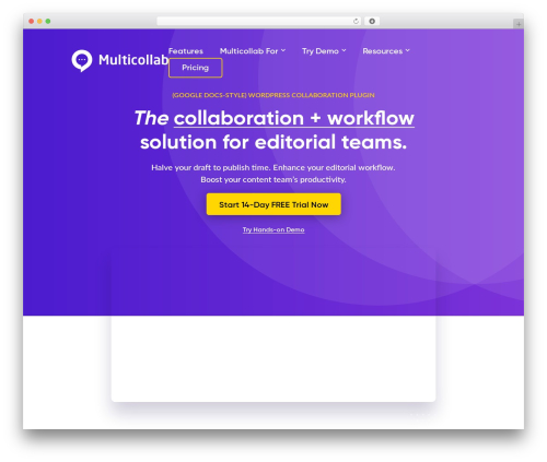 Multicollabs WordPress theme - www.multicollab.com