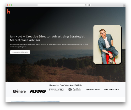 Page Builder Framework WordPress theme - ianhoyt.com