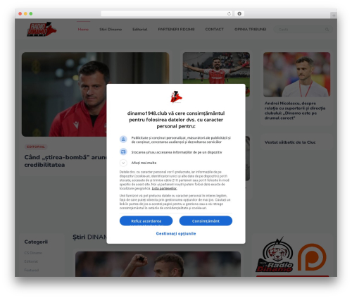 RD48 WordPress theme - dinamo1948.club