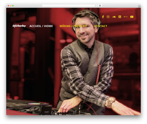 Sonaar WordPress theme - djcharley.ca