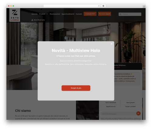 Storefront free WP theme - zetalinea.com