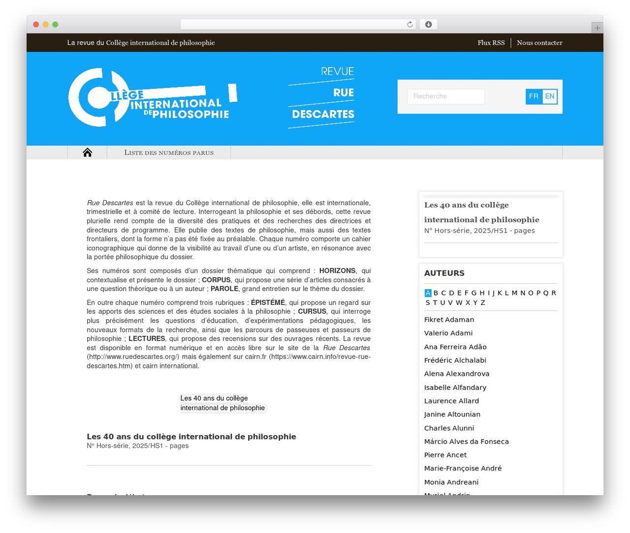 Theme WordPress Beaver Builder Theme - ruedescartes.org