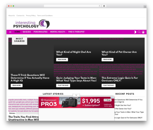 Snax WordPress plugin - interestingpsychology.com