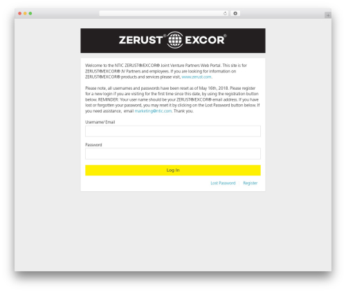 Theme WordPress ZeRust 2017 - zerustpartners.com