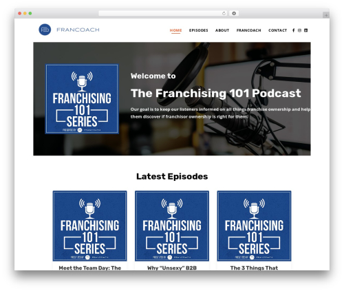 Smart podcast player WordPress plugin - franchising101.net