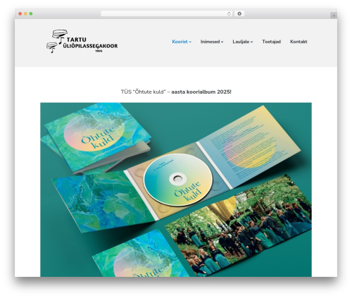 WordPress theme Atomic Blocks - uliopilassegakoor.ee