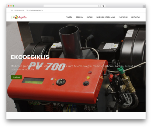 WordPress theme Ekodegiklis - ekodegiklis.lt