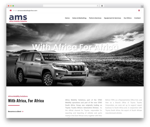 Revolution_slider WordPress plugin - africa-mobility-solutions.com