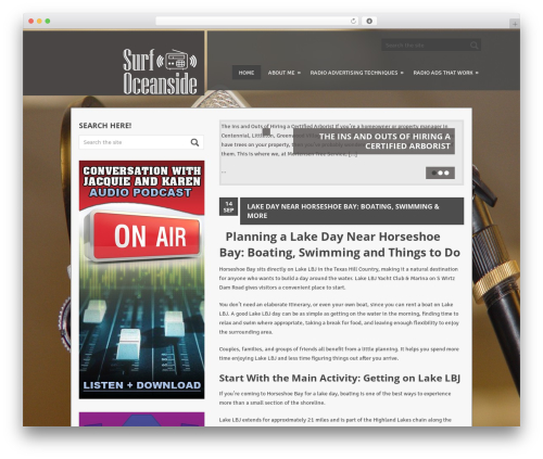WordPress theme ThunderStruck - surfoceanside.net