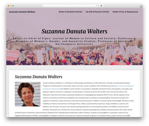 Noteblog theme WordPress - suzannawalters.com