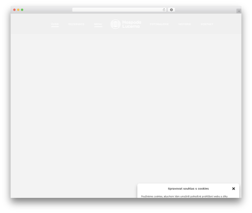 Qode restaurant WordPress plugin - hospodalucerna.cz