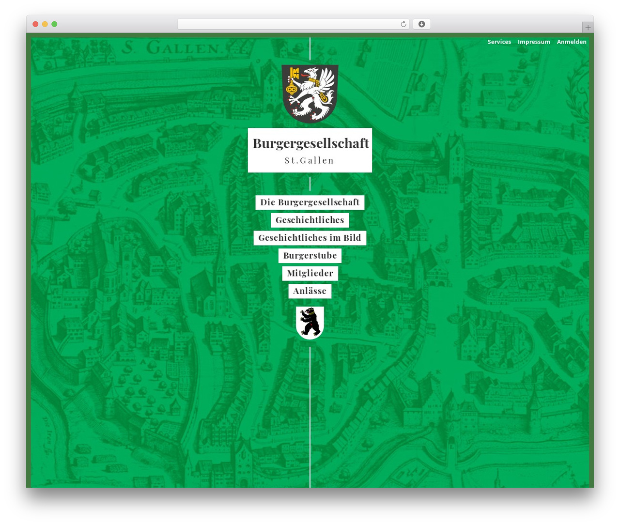 Theme WordPress BurgerGesellschaft - burgergesellschaft-sg.ch