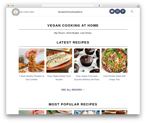 Tasty recipes WordPress plugin - tastythriftytimely.com