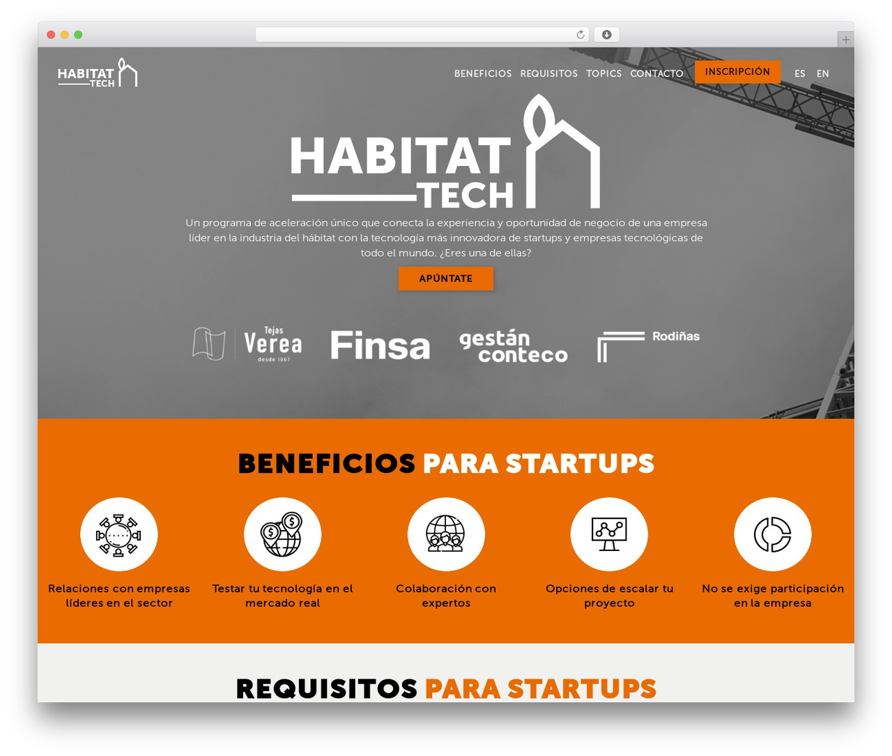 Theme WordPress logisticstechaccelerator - habitat-tech.com