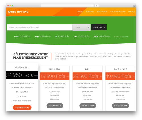 The_maxhost_extensions WordPress plugin - ivoirehosting.com