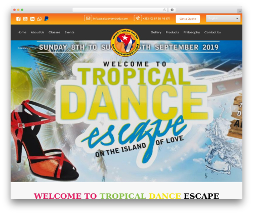 Theme WordPress Salsa - salsaeverybody.com