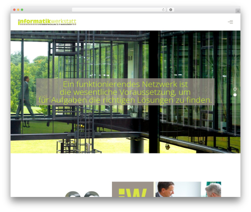 WordPress theme Comodo - informatikwerkstatt.com