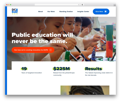 WordPress theme DC Education Fund - dcedfund.org