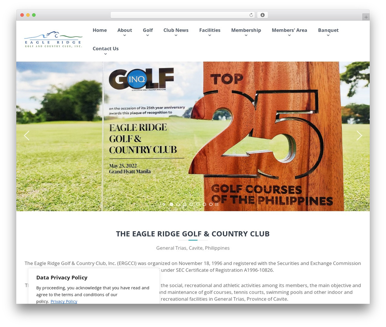 WordPress theme Flash Child Theme - eagle-ridge.com.ph