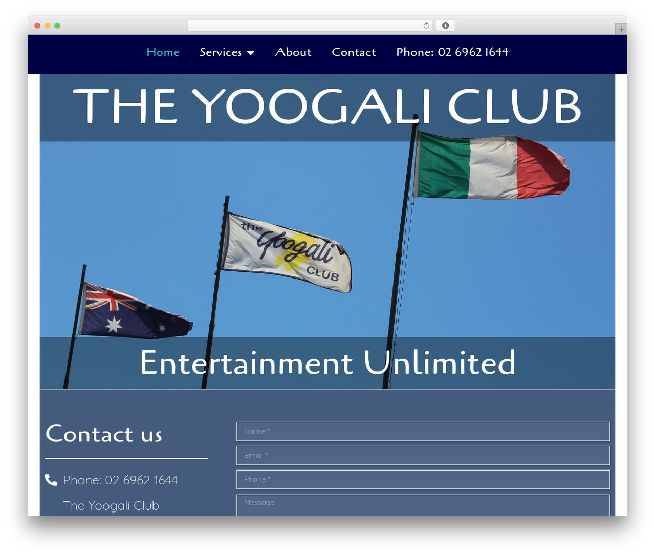 WordPress theme Jtheme Jello - theyoogaliclub.com
