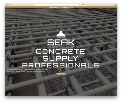 Beaver Builder Theme WordPress website theme - seakconstructionsupply.com