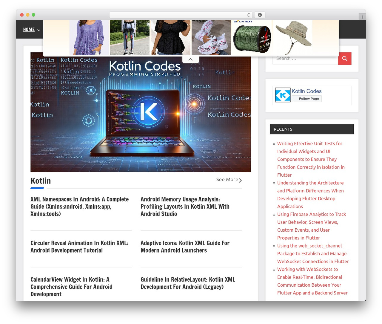 Dynamico theme WordPress - kotlincodes.com Dynamico theme WordPress - kotlincodes.com
