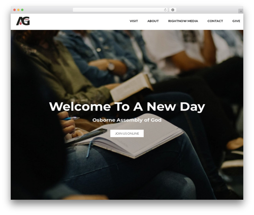 Emphasis theme WordPress - osborneassemblyofgod.com