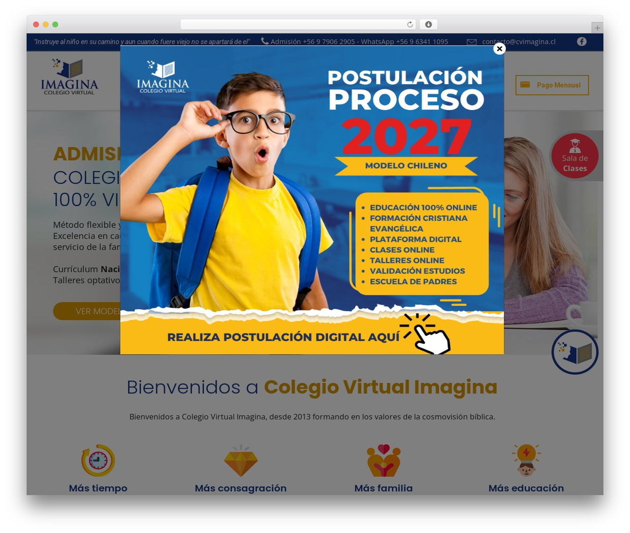 Tema top WordPress theme - cvimagina.cl